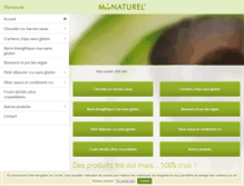 Tablet Screenshot of monaturel.com